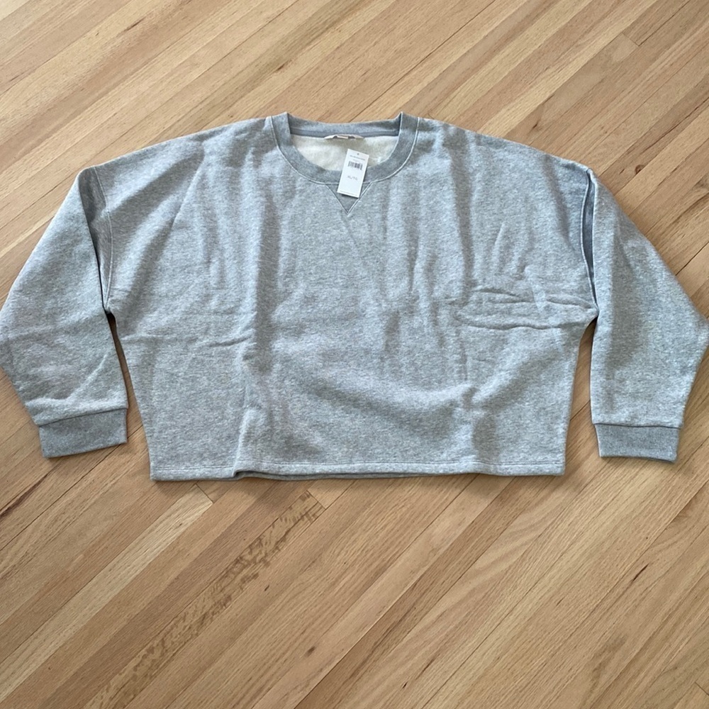 Banana Republic Oversize Crop Sweatshirt - Picture 5 of 11